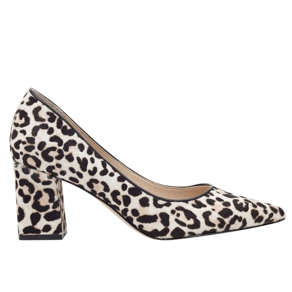 NEW Marc Fisher Zala Leopard Pointed Toe Block Heel Pumps | Size 6 | NWOT - Picture 8 of 8